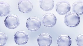 Abstract skin cell layers glowing with hydration, showcasing cosmetic essence absorption and molecular transformation in a luxury science skincare visual. 3d animation - Powered by Shutterstock - Get 15% off with code: PIKWIZARD15