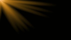 Loop sun light golden flare light effect on a black background. Sun light shine light effect seamless loop animation
 - Powered by Shutterstock - Get 15% off with code: PIKWIZARD15