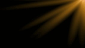 Loop sun light golden flare light effect on a black background. Sun light shine light effect seamless loop animation
 - Powered by Shutterstock - Get 15% off with code: PIKWIZARD15