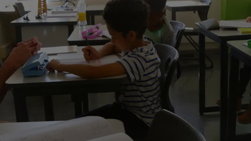 Instructor guiding student pressing embossing key, summoning swirling data flow as teaching letters. Education, mentorship, technology, digital, learning, innovation, classroom - Powered by Shutterstock - Get 15% off with code: PIKWIZARD15