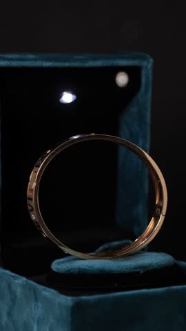 Pure Gold Electroforming Kada for Men | Lightweight Luxury Indian Bracelet with Bold Traditional Design and Polished Finish – Stylish Wristwear for Modern Ethnic Fashion