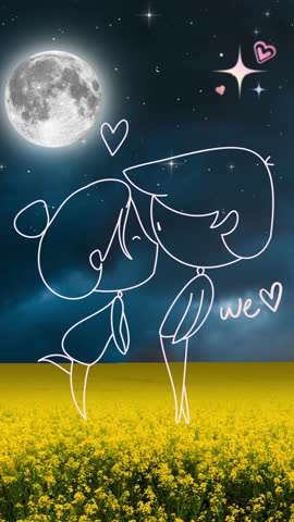 Beautiful background relaxing sleep, relax night, romantic, peaceful, calm, sweet dreams , good night my love, video