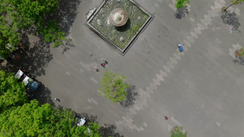 Guadalajara Historic Center In Jalisco, Mexico - Drone Shot