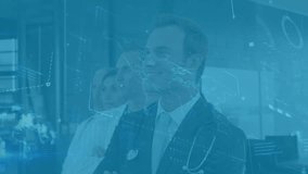 Doctors observing transparent map overlay starting charts filling and scrolling analysis complete. Healthcare, technology, innovation, collaboration, data visualization, professional, modern - Powered by Shutterstock - Get 15% off with code: PIKWIZARD15