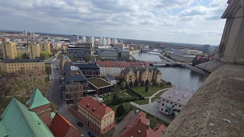 Cityscape View from Scenic Overlook