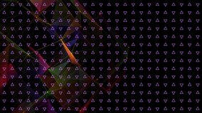 On fading in solids drifting rotating merging fading over grid with red ribbon for abstract motion. Futuristic, dynamic, digital, abstract, vibrant, motion, technology - Powered by Shutterstock - Get 15% off with code: PIKWIZARD15