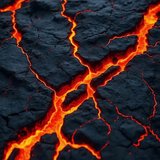 Cracked Lava Surface Animation – Glowing Molten Rock Texture Loop - Powered by Shutterstock - Get 15% off with code: PIKWIZARD15