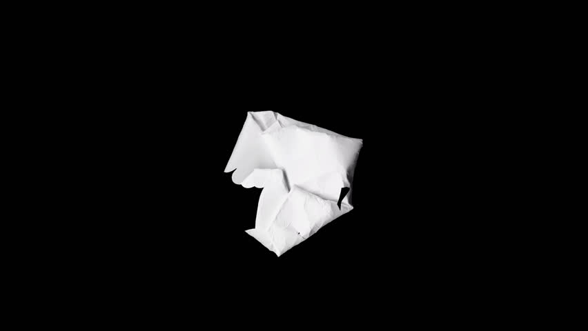 Unfolded Paper Sticker of Cupid breaks his arrow. Anti Valentine's day concept. Alpha channel transparency