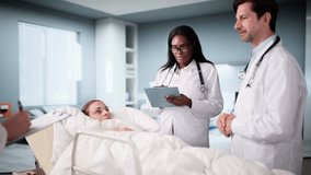Healthcare Student Training In Hospital. Patient In Bed - Powered by Shutterstock - Get 15% off with code: PIKWIZARD15