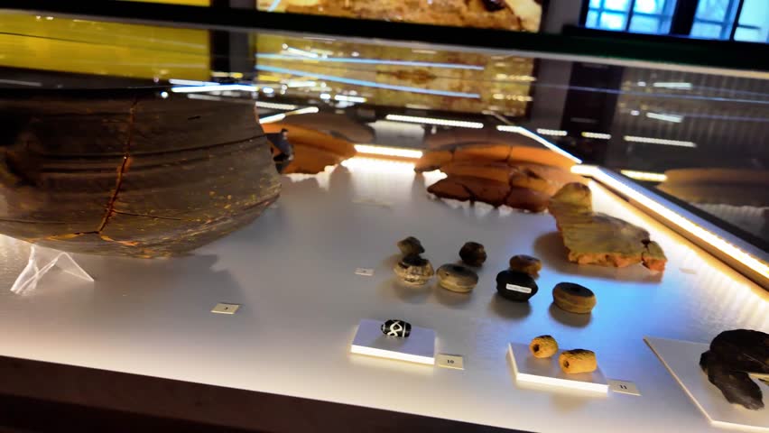 Eeveryday objects from a previous era - an exhibition in the museum