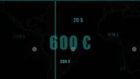 Foot pushing ball causing currency metrics updating and bar chart rising to visualize finance. Athletic, digital, data, analytics, performance, sport, innovation - Powered by Shutterstock - Get 15% off with code: PIKWIZARD15