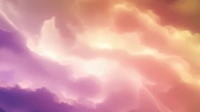 Soft, dreamy pastel clouds drift across a vibrant, colorful sky. - Powered by Shutterstock - Get 15% off with code: PIKWIZARD15