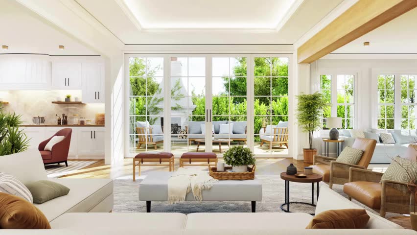 video of a beautiful home, real estate