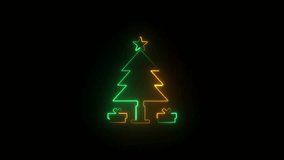 Christmas neon icon. Happy Christmas light sign. Sign boards, light banner. Merry Christmas collection light signs. - Powered by Shutterstock - Get 15% off with code: PIKWIZARD15