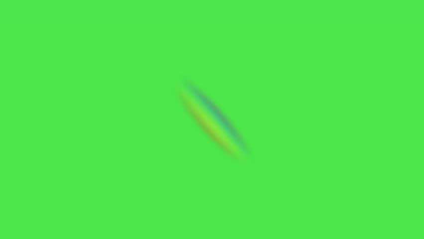 rainbow sketch animation green background