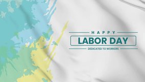 
Happy Labor Day text animation , Template for background, banner, card, poster with text inscription. - Powered by Shutterstock - Get 15% off with code: PIKWIZARD15