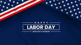 
Happy Labor Day text animation , Template for background, banner, card, poster with text inscription. - Powered by Shutterstock - Get 15% off with code: PIKWIZARD15