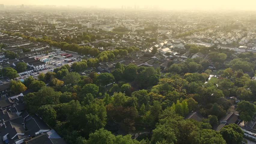 Discover the vibrant landscape of Suzhou, Jiangsu, featuring the iconic Suzhou Museum.