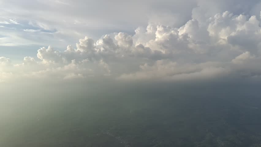 gray clouds in the afternoon