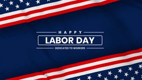 
Happy Labor Day text animation , Template for background, banner, card, poster with text inscription. - Powered by Shutterstock - Get 15% off with code: PIKWIZARD15