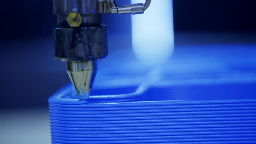 Industrial cnc machine for plastic additive manufacturing.