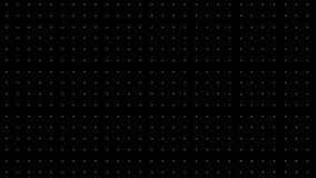 Minimal Abstract Grid of Glowing White Dots Reacting to Energy Pulses With Ripple Effects on Black Background in Smooth High-Tech Animation - Powered by Shutterstock - Get 15% off with code: PIKWIZARD15