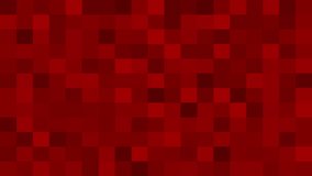 Red square background. Abstract motion mosaic backdrop. Seamless Loop - Powered by Shutterstock - Get 15% off with code: PIKWIZARD15