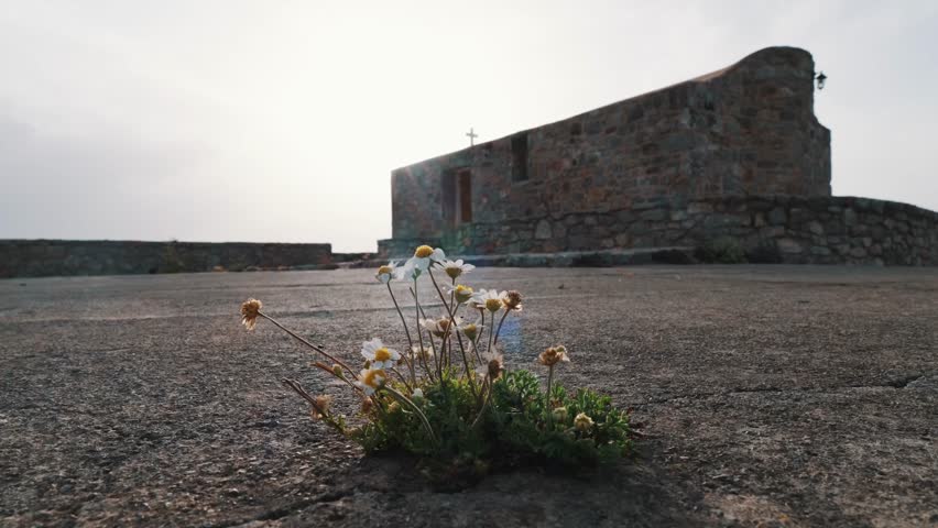 Prophet Elias Chapel in the Peloponnese Peninsula, Greece