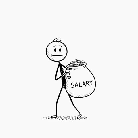 Stickman Sketch Handwriting Style - Payday