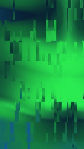 Green to Blue Abstract Backgrounds Vertical With Overlay Glitch, Perfect For Theater, Event Promotions, Festive Backgrounds, Party Invitations, Performance Advertisements