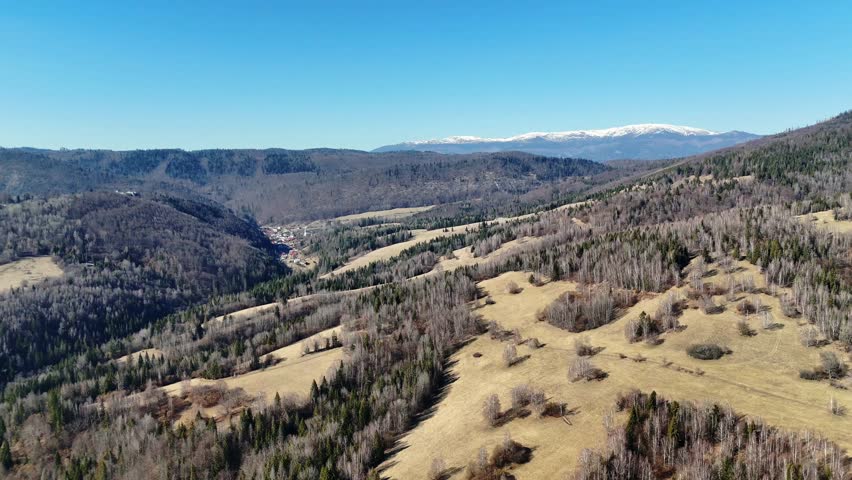 Muranska Planina Landscape from above, Slovakia