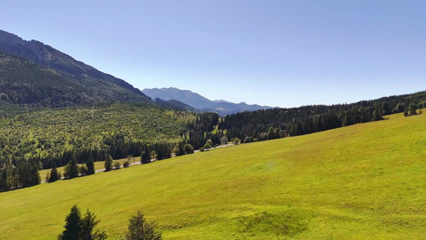 White Tatra Landscape in Summer, Slovakia