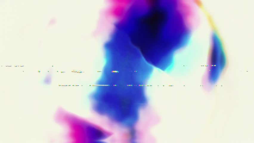 Glitch distortion and vivid bokeh collide in this cinematic intro style.
