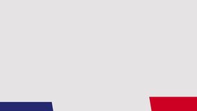 Eiffel Tower With French Flag Colors Background Animation. 4k Animation - Powered by Shutterstock - Get 15% off with code: PIKWIZARD15