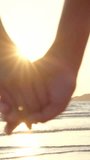 Vertical Screen : Young Asian lesbian couple running on beach. Beautiful women friend happy relax having fun on beach near sea when sunset in evening. Lifestyle lesbian couple travel on beach concept. - Powered by Shutterstock - Get 15% off with code: PIKWIZARD15
