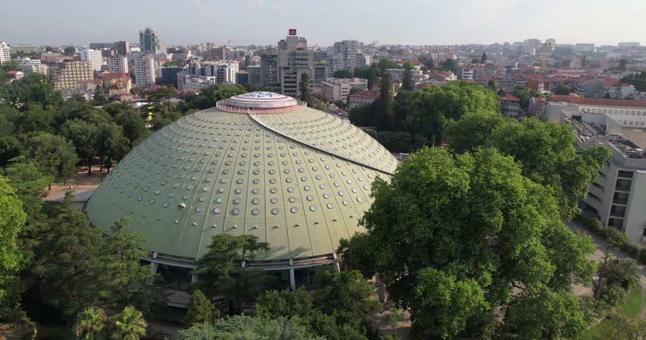 Palacio de Cristal, Crystal Palace, Oporto, Portugal.