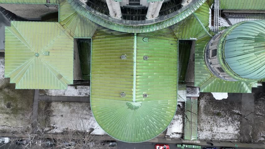 Mary, Queen of the World Cathedral minor basilica in Montreal.(Cathedrale Marie-Reine-du-Monde).
