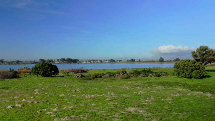 The banks of a body of water near Retreat and Elfindale, in the far southern suburbs of Cape Town, South Africa.