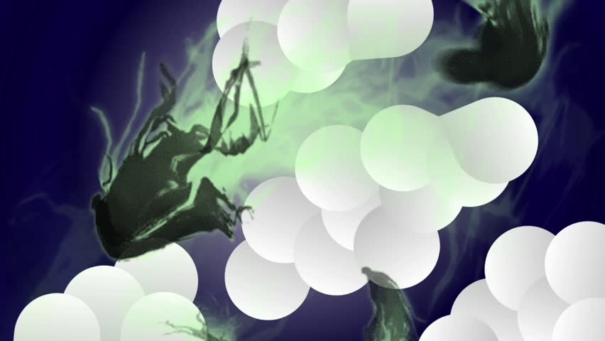 Happy Halloween text orange animated. Happy Halloween Text Animation gold color on black background with ghosts,bats, clouds and full moon. Happy Halloween Text video.