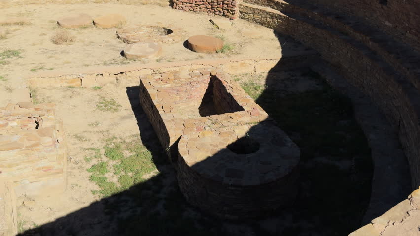Aerial view of Chaco Canyon NHP