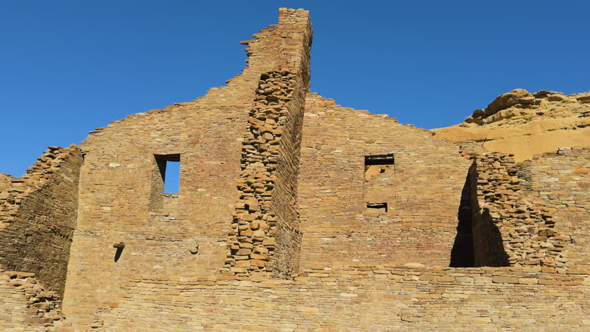 old ruins of Chaco Canyon NHP