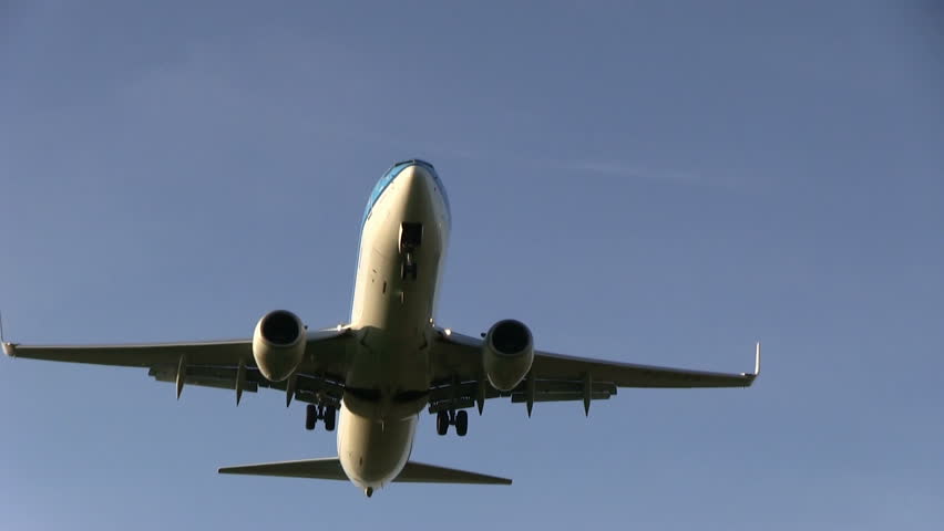 Airplane flying overhead | Shutterstock HD Video #3836537