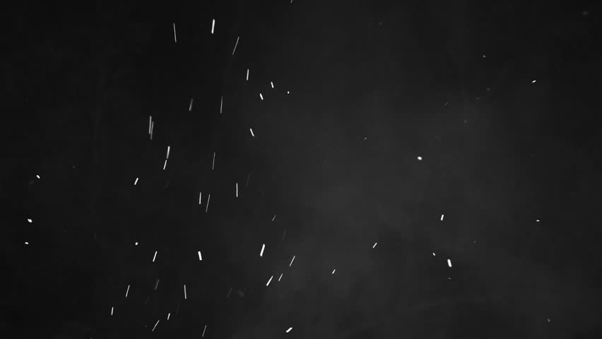 Black and white alpha matte of chaotic sparks and smoke, simulating welding, grinding, or a short circuit. Luma matte for adding high-energy particle effects to industrial or action scenes