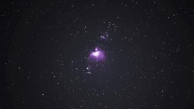 Beautiful Orion Nebula time lapse, deep space.  - Powered by Shutterstock - Get 15% off with code: PIKWIZARD15