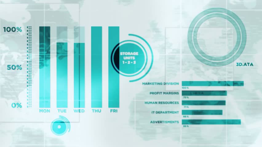 Bar Graph and Chart Growing Animation