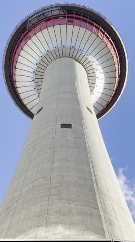 The Calgary Tower in downtown Calgary, Alberta, Canada