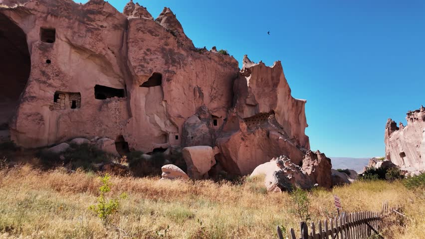 A view from Zelve, the largest of Cappadocia