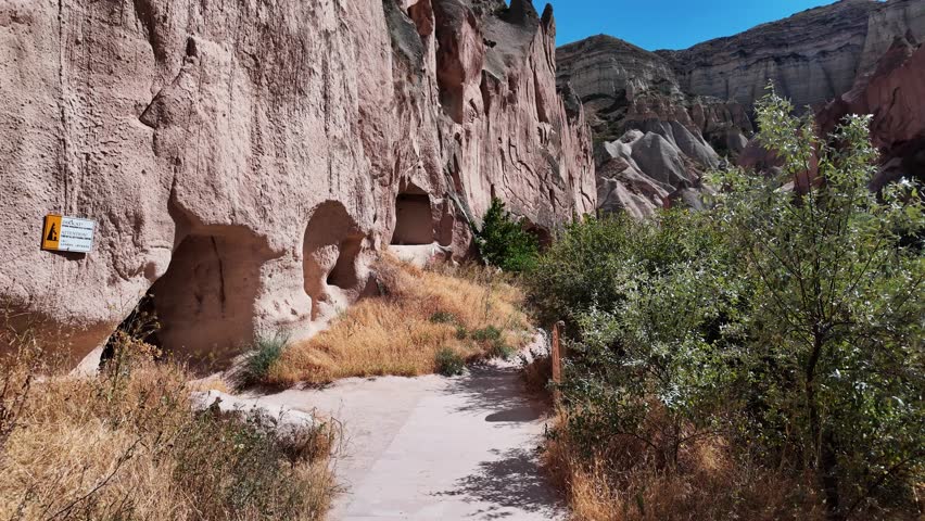 A view from Zelve, the largest of Cappadocia