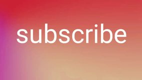 4K subscribe Text Animation on Colorful Wave Background” - Powered by Shutterstock - Get 15% off with code: PIKWIZARD15
