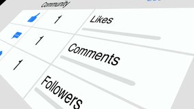 Social Media community viral popularity Statistics counter increasing - Powered by Shutterstock - Get 15% off with code: PIKWIZARD15